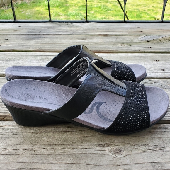 Drexlite Womens Sandals Wedges - Picture 3 of 8